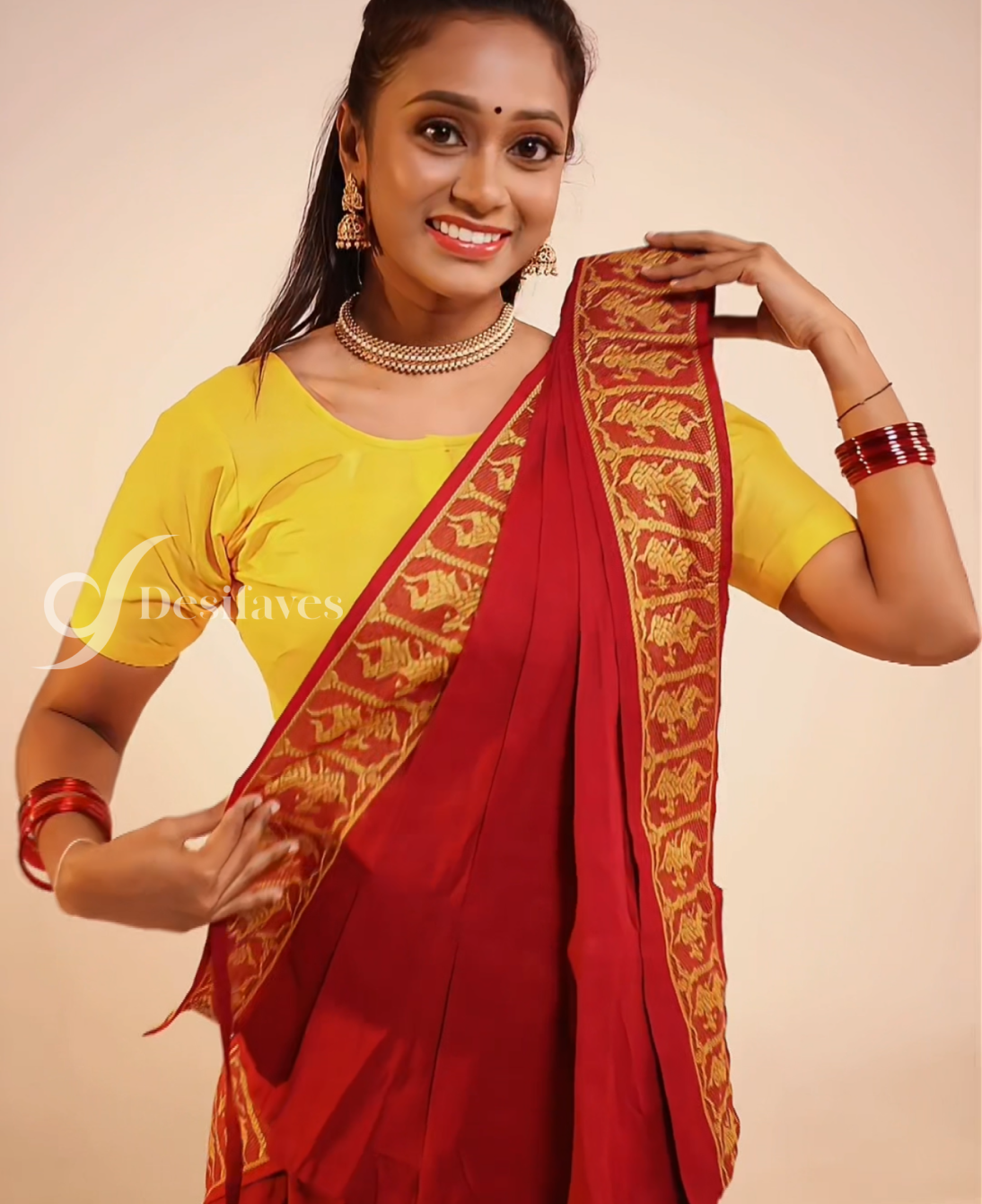 Bharatanatyam-Saree